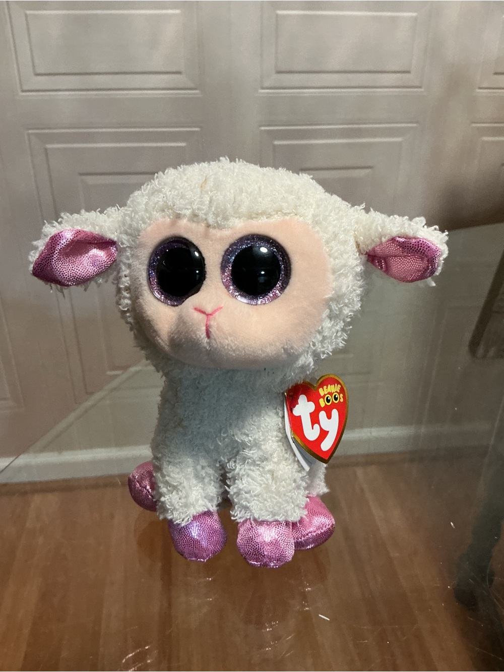 Ty Beanie Boos TWINKLE Easter Lamb Plush 6” NEW